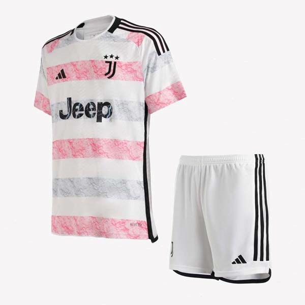 Camiseta Juventus Replica Segunda Ropa Niño 2023/24